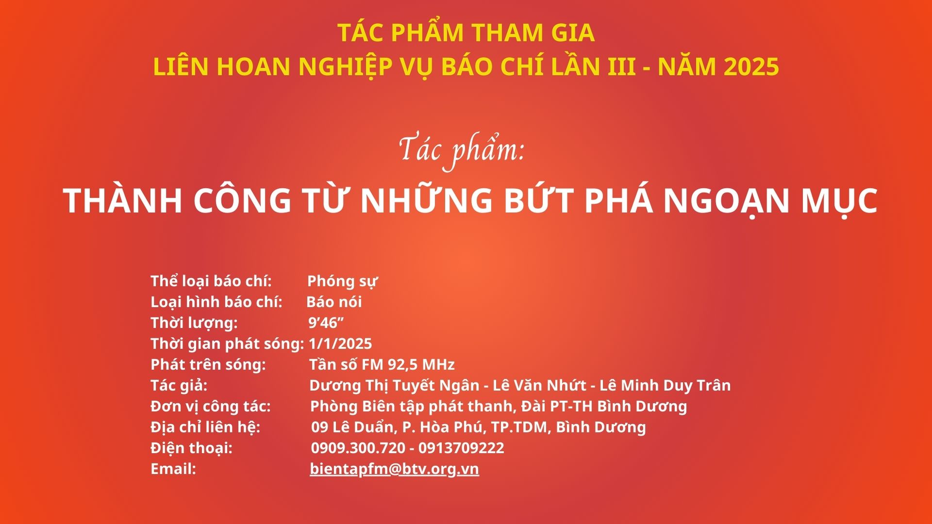 Thành công từ những bứt phá ngoạn mục 